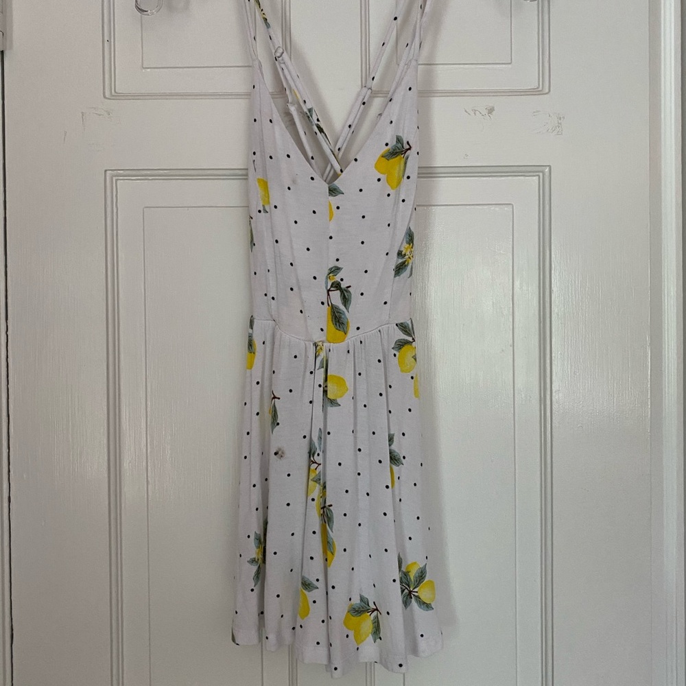 Forever 21 Strappy Lemon Romper